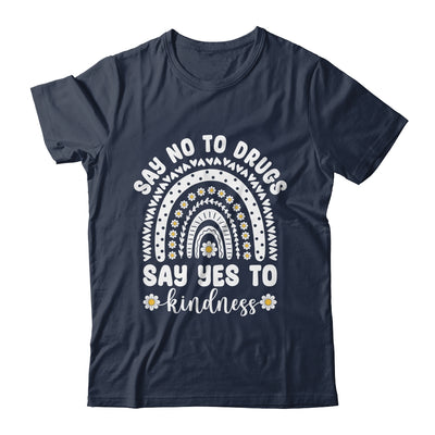 Say No To Drugs Red Ribbon Week Rainbow Shirt & Hoodie | teecentury