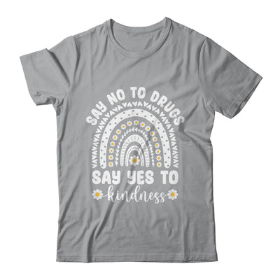 Say No To Drugs Red Ribbon Week Rainbow Shirt & Hoodie | teecentury