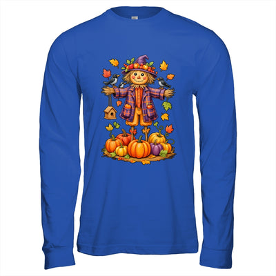 Scarecrow Autumn Harvest Fall Season Pumpkin Thanksgiving Shirt & Hoodie | teecentury