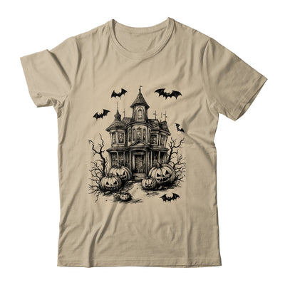 Scary Halloween House Spooky Season Bats Pumpkins Costume Shirt & Hoodie | teecentury
