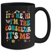 School Counselor It's Me Hi I'm The Counselor Back To School Mug | teecentury