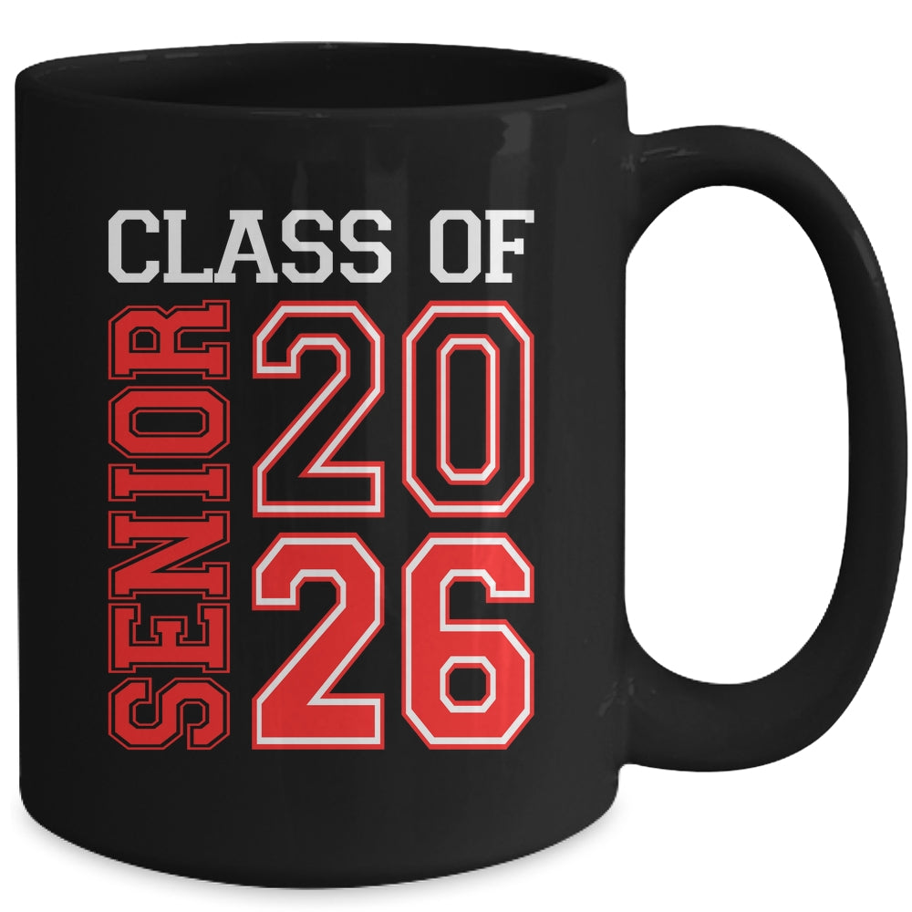 School Graduation Senior Class Of 2026 Senior Graduation Red Mug | teecentury