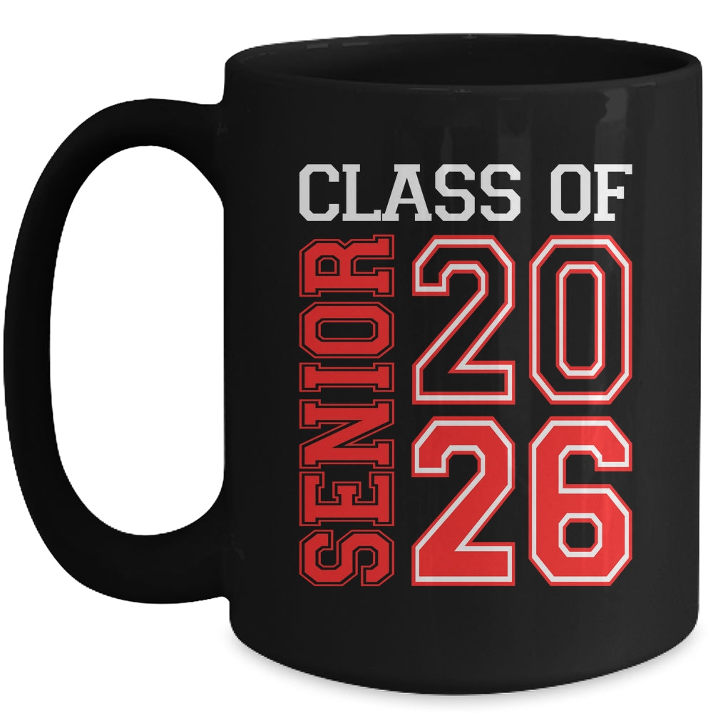 School Graduation Senior Class Of 2026 Senior Graduation Red Mug | teecentury