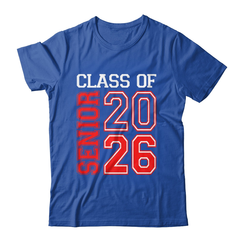 School Graduation Senior Class Of 2026 Senior Graduation Red Shirt & Hoodie | teecentury