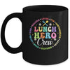 School Lunch Hero Crew Funny Cafeteria Workers Lunch Lady Mug | teecentury