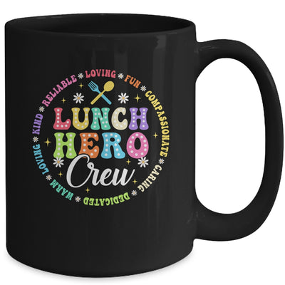 School Lunch Hero Crew Funny Cafeteria Workers Lunch Lady Mug | teecentury