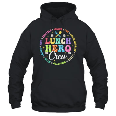 School Lunch Hero Crew Funny Cafeteria Workers Lunch Lady Shirt & Hoodie | teecentury