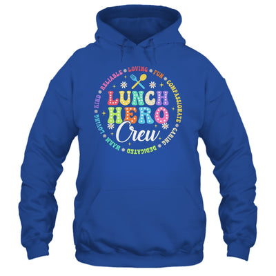 School Lunch Hero Crew Funny Cafeteria Workers Lunch Lady Shirt & Hoodie | teecentury