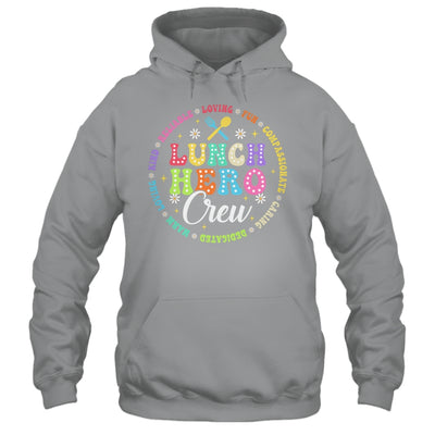 School Lunch Hero Crew Funny Cafeteria Workers Lunch Lady Shirt & Hoodie | teecentury
