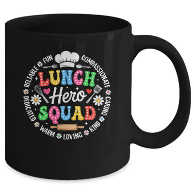 School Lunch Hero Squad Funny Cafeteria Workers Crew Mug | teecentury