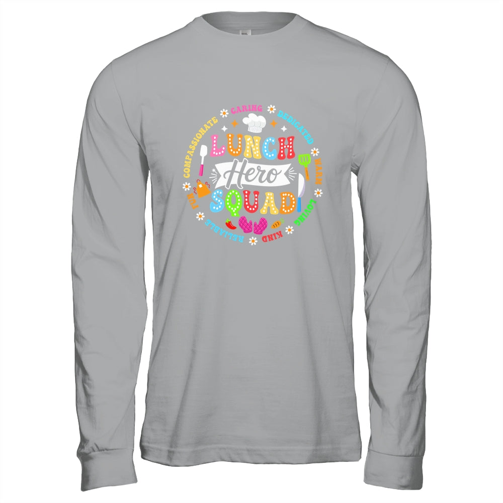 School Lunch Hero Squad Funny Cafeteria Workers Lunch Lady Shirt & Hoodie | teecentury
