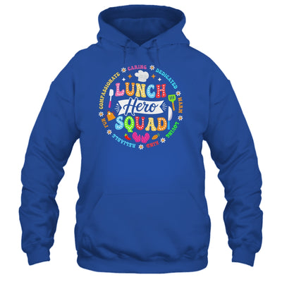 School Lunch Hero Squad Funny Cafeteria Workers Lunch Lady Shirt & Hoodie | teecentury