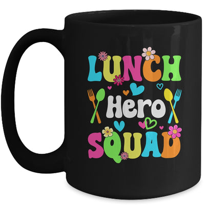 School Lunch Hero Squad Funny Cafeteria Workers Mug | teecentury