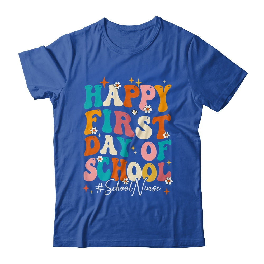 School Nurse Appreciation Week Back To School Groovy Shirt & Hoodie | teecentury