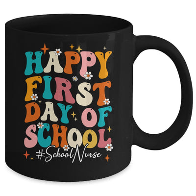School Nurse Appreciation Week Back To School Groovy Mug | teecentury
