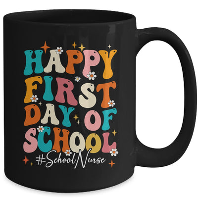 School Nurse Appreciation Week Back To School Groovy Mug | teecentury