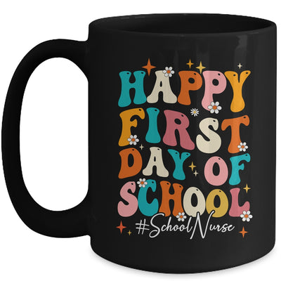 School Nurse Appreciation Week Back To School Groovy Mug | teecentury