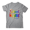 School Nurse Registered LGBTQ LGBT Pride Gay Lesiban Nursing Shirt & Tank Top | teecentury