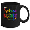 School Nurse Registered LGBTQ LGBT Pride Gay Lesiban Nursing Mug | teecentury