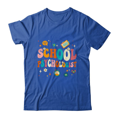 School Psychologist Retro Groovy Psychology Teacher Shirt & Hoodie | teecentury