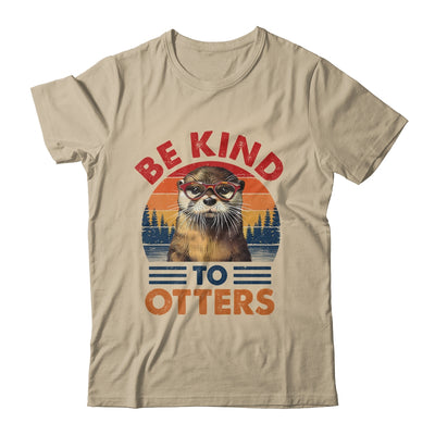 Sea Otter Vintage Be Kind To Otters Lover Women Men Kid Girl Shirt & Tank Top | teecentury