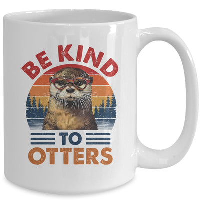 Sea Otter Vintage Be Kind To Otters Lover Women Men Kid Girl Mug | teecentury