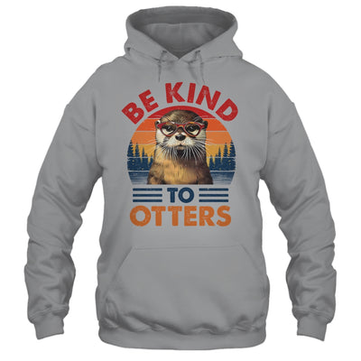 Sea Otter Vintage Be Kind To Otters Lover Women Men Kid Girl Shirt & Tank Top | teecentury