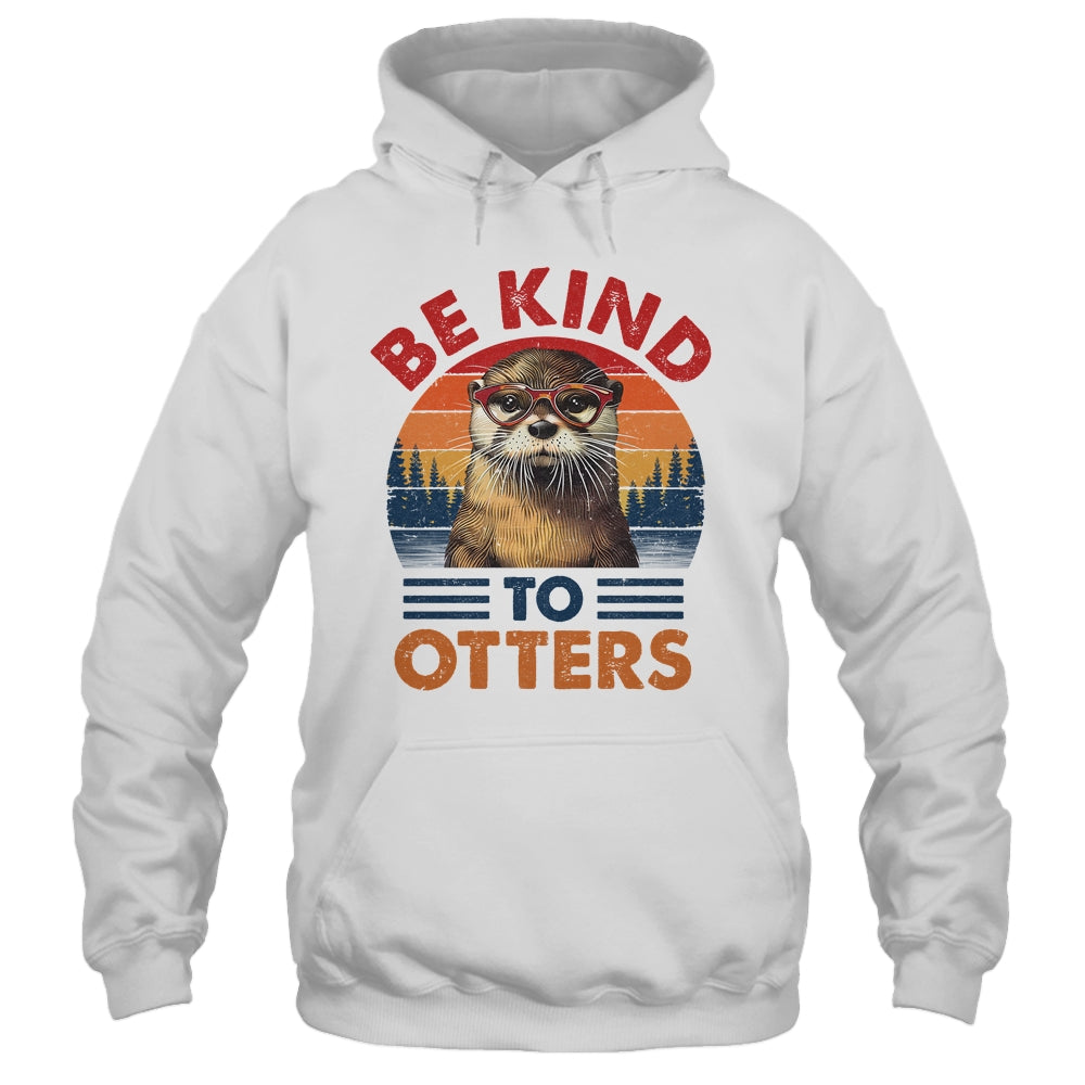 Sea Otter Vintage Be Kind To Otters Lover Women Men Kid Girl Shirt & Tank Top | teecentury