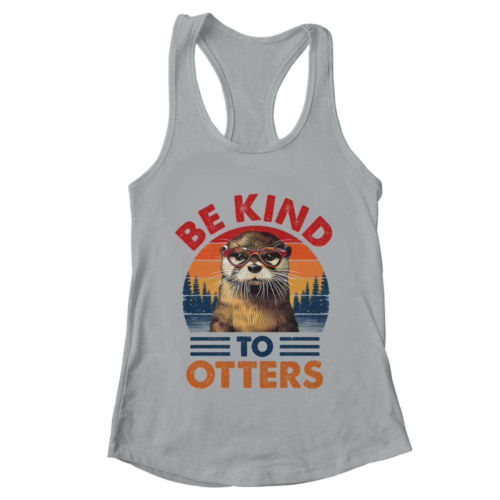 Sea Otter Vintage Be Kind To Otters Lover Women Men Kid Girl Shirt & Tank Top | teecentury