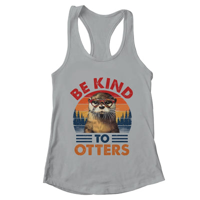 Sea Otter Vintage Be Kind To Otters Lover Women Men Kid Girl Shirt & Tank Top | teecentury