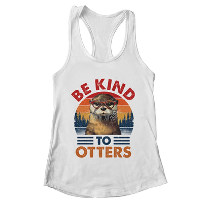 Sea Otter Vintage Be Kind To Otters Lover Women Men Kid Girl Shirt & Tank Top | teecentury