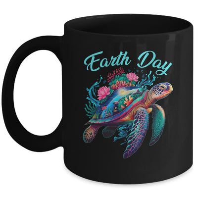 Sea Turtle Earth Day Save The Earth Environmental Protection Mug | teecentury