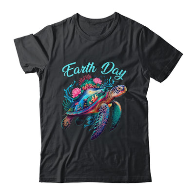 Sea Turtle Earth Day Save The Earth Environmental Protection Shirt & Tank Top | teecentury
