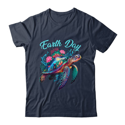 Sea Turtle Earth Day Save The Earth Environmental Protection Shirt & Tank Top | teecentury