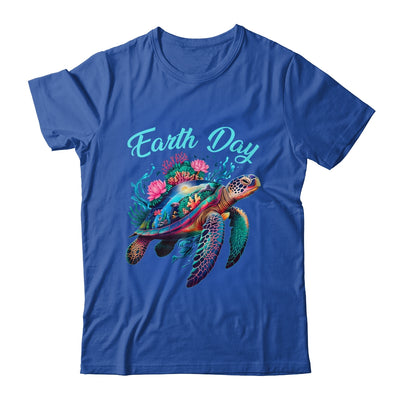 Sea Turtle Earth Day Save The Earth Environmental Protection Shirt & Tank Top | teecentury