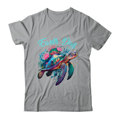 Sea Turtle Earth Day Save The Earth Environmental Protection Shirt & Tank Top | teecentury