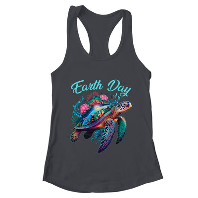 Sea Turtle Earth Day Save The Earth Environmental Protection Shirt & Tank Top | teecentury