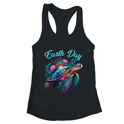 Sea Turtle Earth Day Save The Earth Environmental Protection Shirt & Tank Top | teecentury