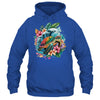 Sea Turtle Summer Vacation Ocean Tropical Flowers Hawaii Shirt & Tank Top | teecentury