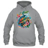 Sea Turtle Summer Vacation Ocean Tropical Flowers Hawaii Shirt & Tank Top | teecentury