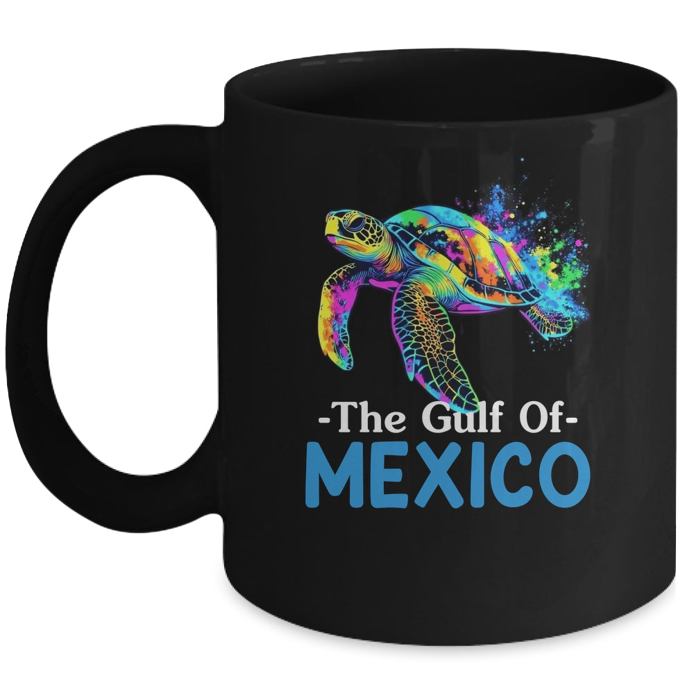 Sea Turtle The Gulf Of Mexico Forever El Golfo De México Mug | teecentury