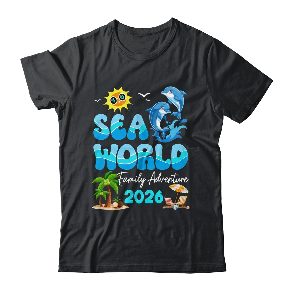 Sea World Dolphin Family Adventure Trip 2026 Spring Break Shirt & Tank Top | teecentury
