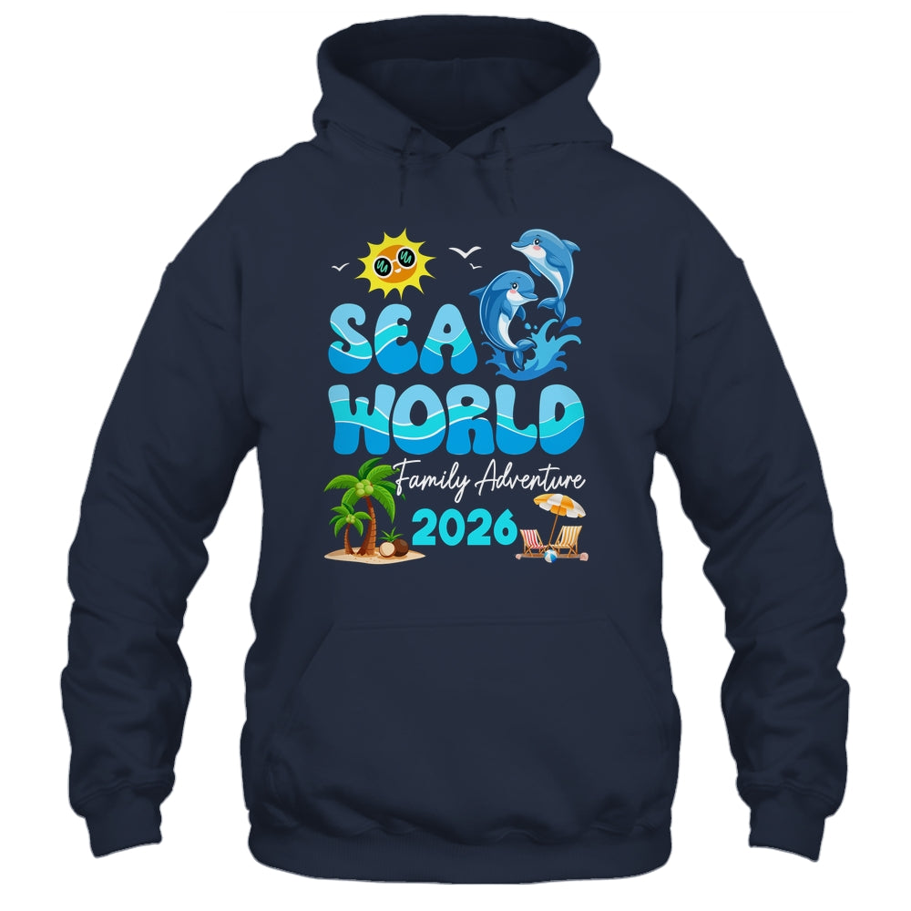 Sea World Dolphin Family Adventure Trip 2026 Spring Break Shirt & Tank Top | teecentury