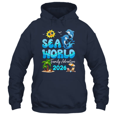 Sea World Dolphin Family Adventure Trip 2026 Spring Break Shirt & Tank Top | teecentury