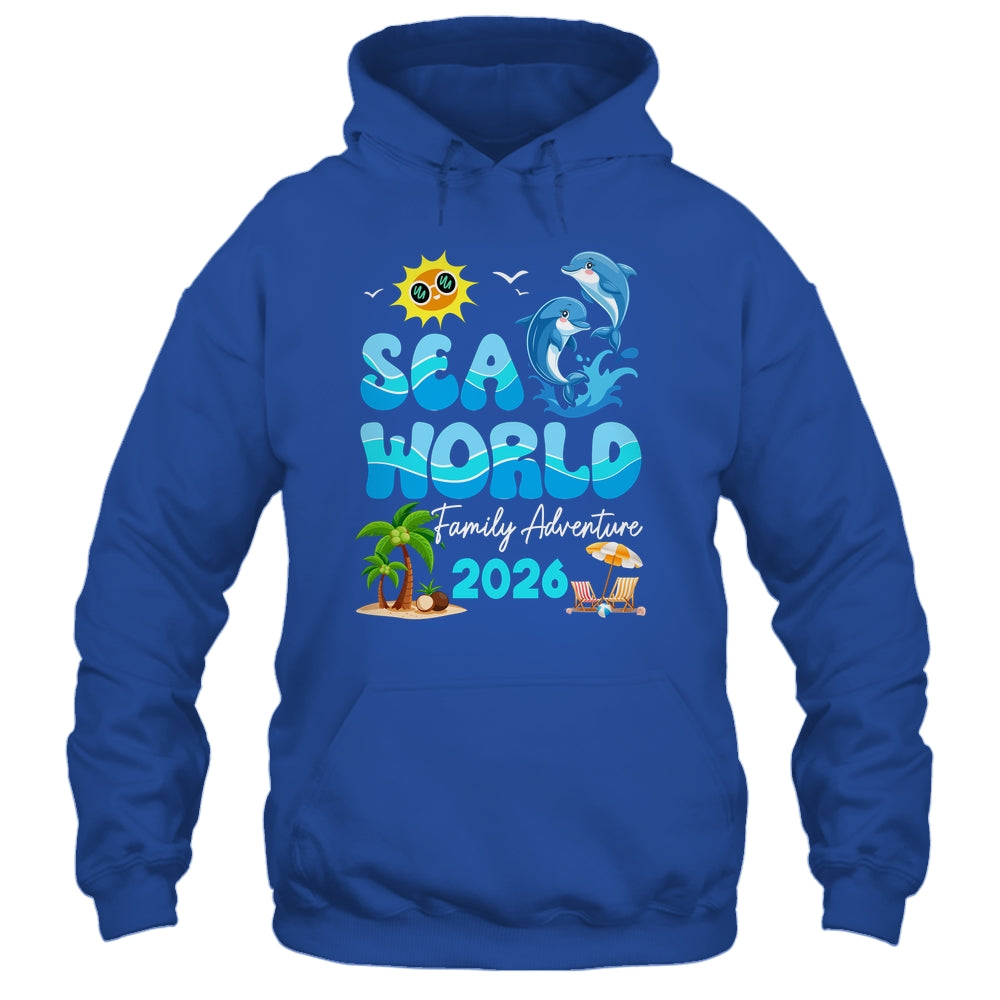 Sea World Dolphin Family Adventure Trip 2026 Spring Break Shirt & Tank Top | teecentury