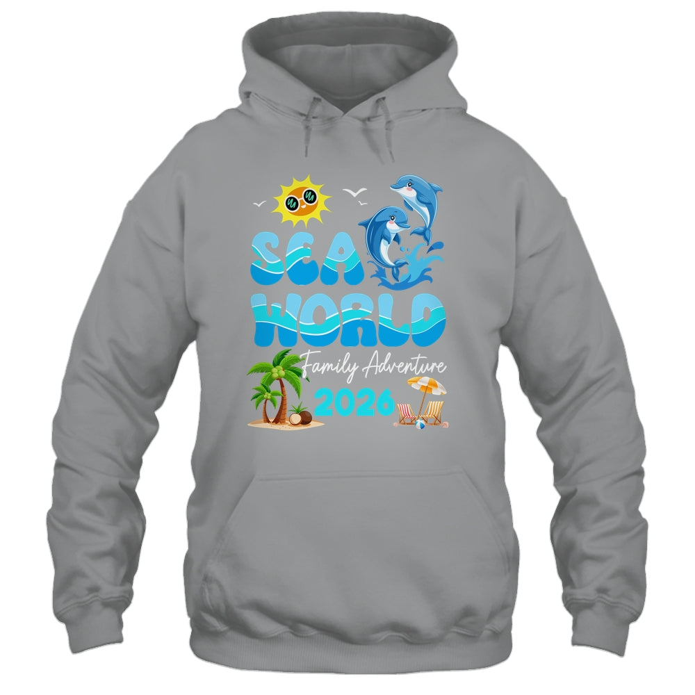 Sea World Dolphin Family Adventure Trip 2026 Spring Break Shirt & Tank Top | teecentury