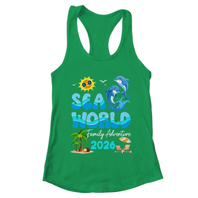 Sea World Dolphin Family Adventure Trip 2026 Spring Break Shirt & Tank Top | teecentury