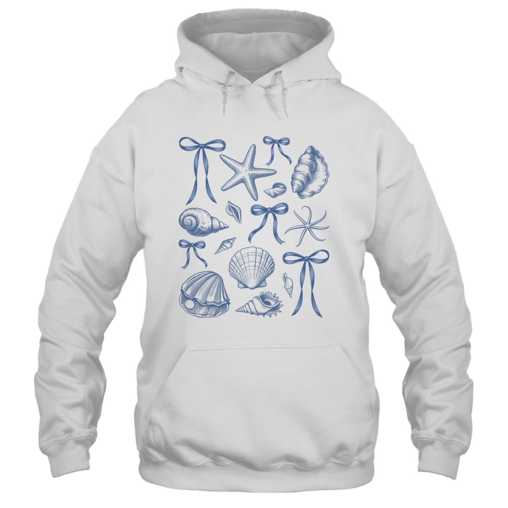Seashell Coquette Bow Hawaii Beach Summer Vacation Family Shirt & Tank Top | teecentury