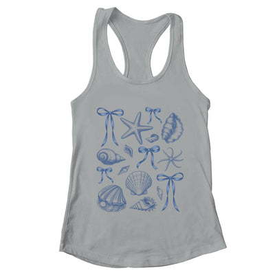 Seashell Coquette Bow Hawaii Beach Summer Vacation Family Shirt & Tank Top | teecentury