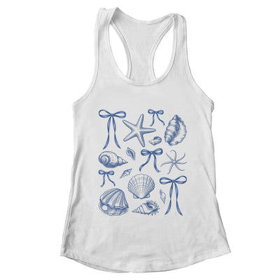 Seashell Coquette Bow Hawaii Beach Summer Vacation Family Shirt & Tank Top | teecentury